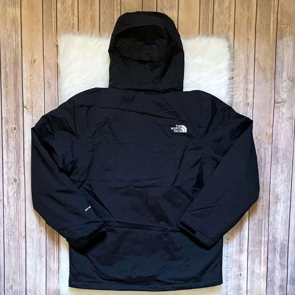 The North Face Black Hooded 3-in-1 Insulated Raincoat